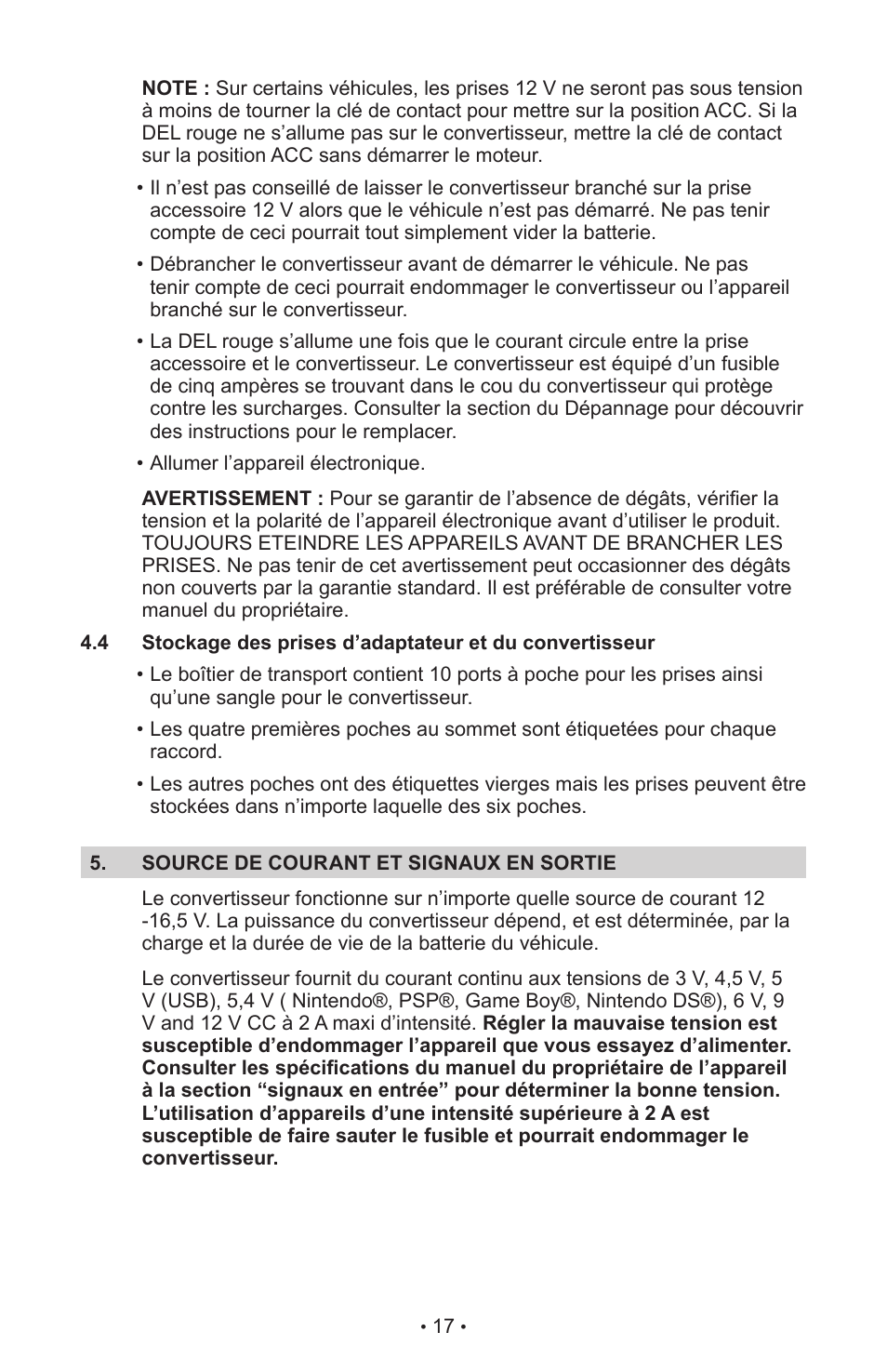Schumacher SAC-110 User Manual | Page 20 / 23