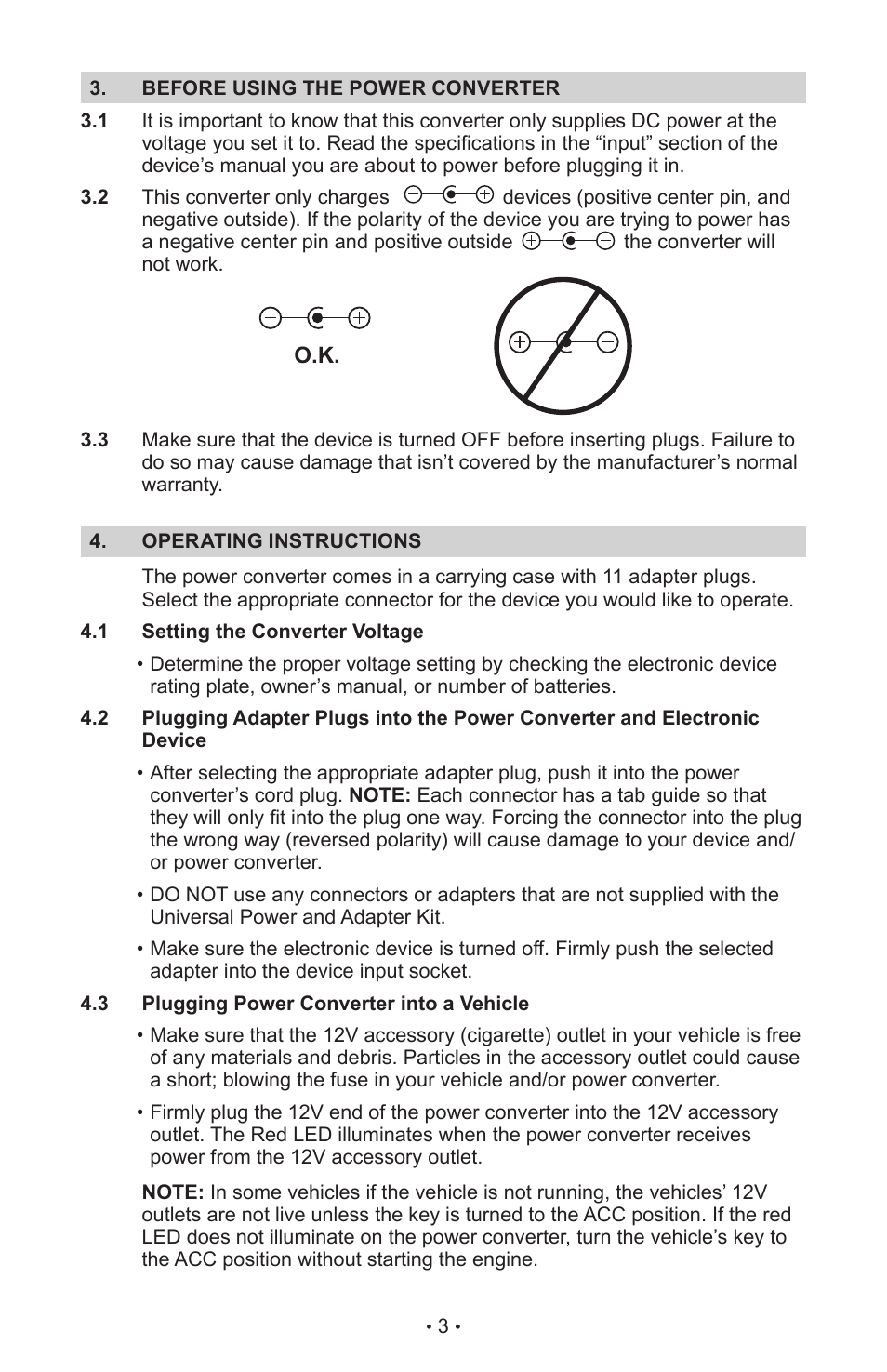 Schumacher SAC-110 User Manual | Page 6 / 23