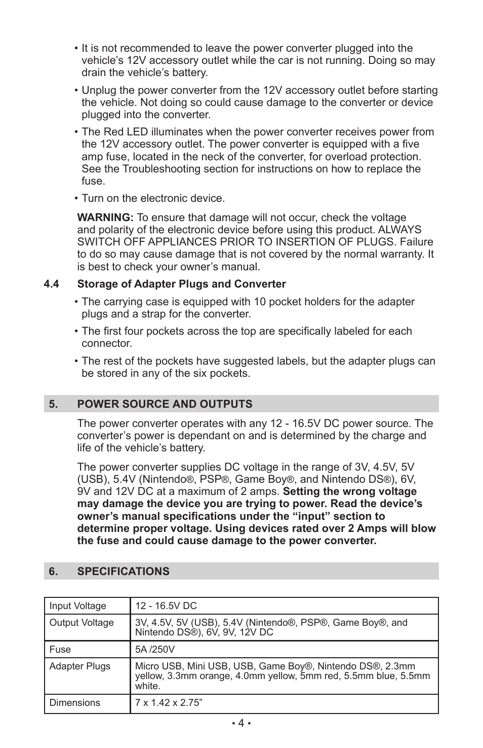 Schumacher SAC-110 User Manual | Page 7 / 23