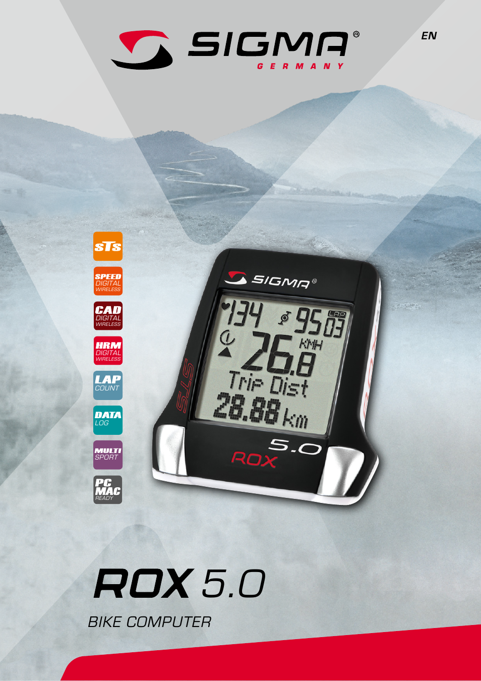 SIGMA ROX 5.0 User Manual | 40 pages