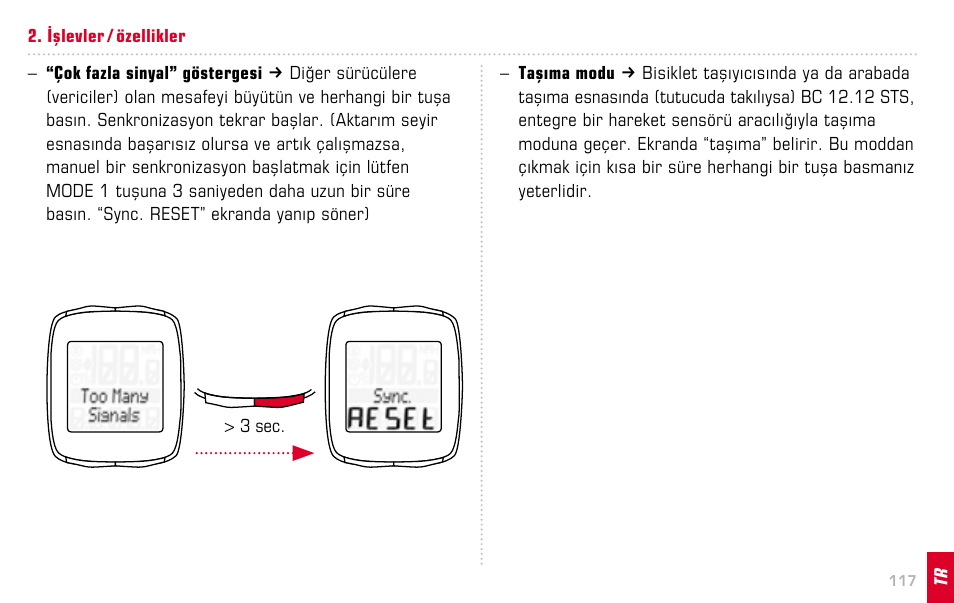 SIGMA BC 12.12 STS User Manual | Page 117 / 124