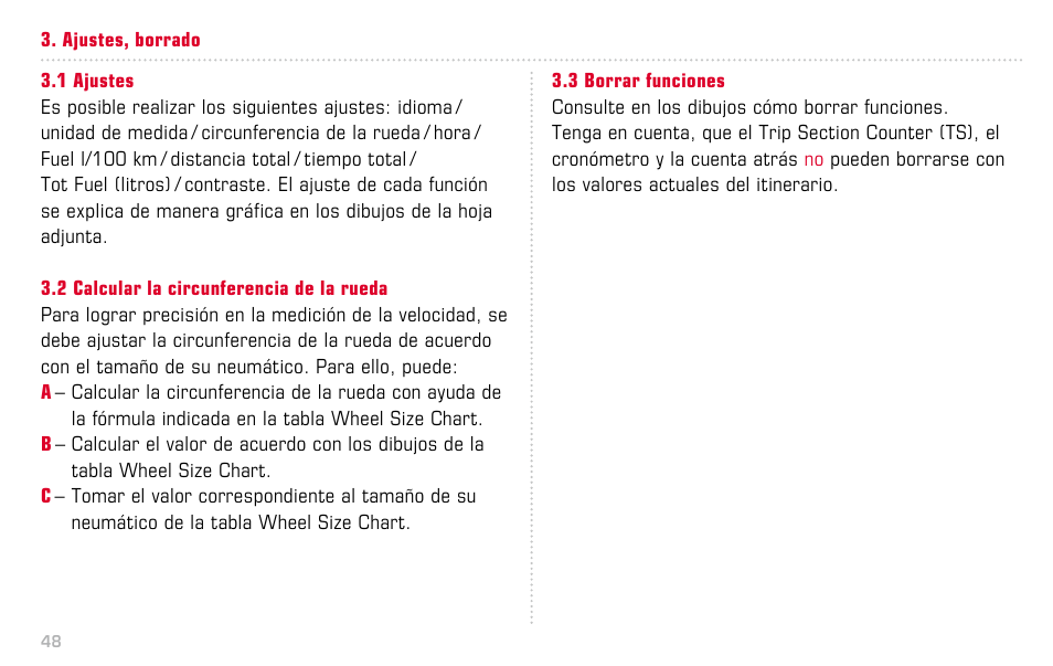 SIGMA BC 12.12 STS User Manual | Page 48 / 124