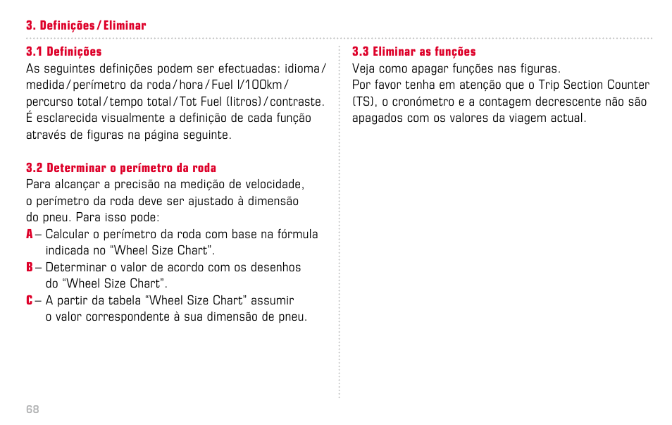 SIGMA BC 12.12 STS User Manual | Page 68 / 124