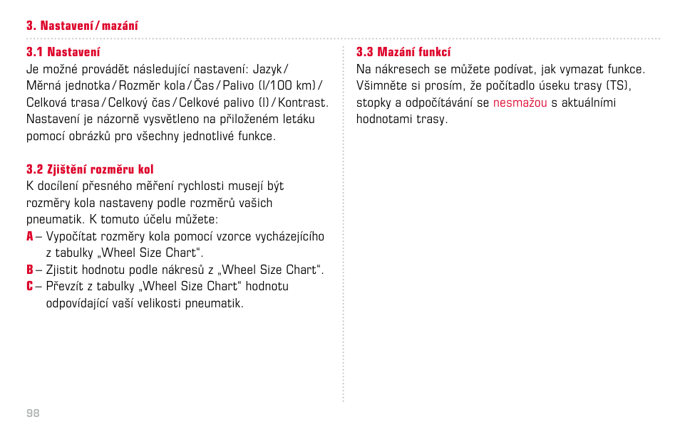 SIGMA BC 12.12 STS User Manual | Page 98 / 124