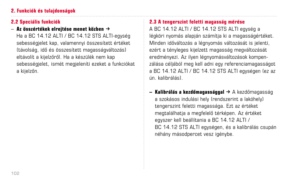 SIGMA BC 14.12 STS ALTI User Manual | Page 102 / 148