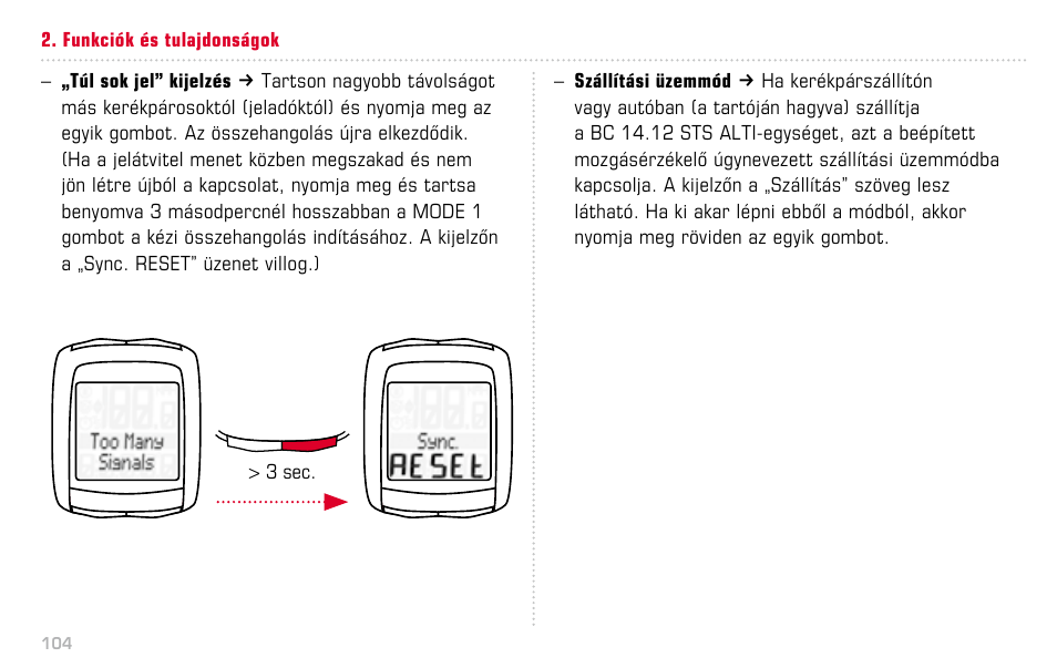 SIGMA BC 14.12 STS ALTI User Manual | Page 104 / 148