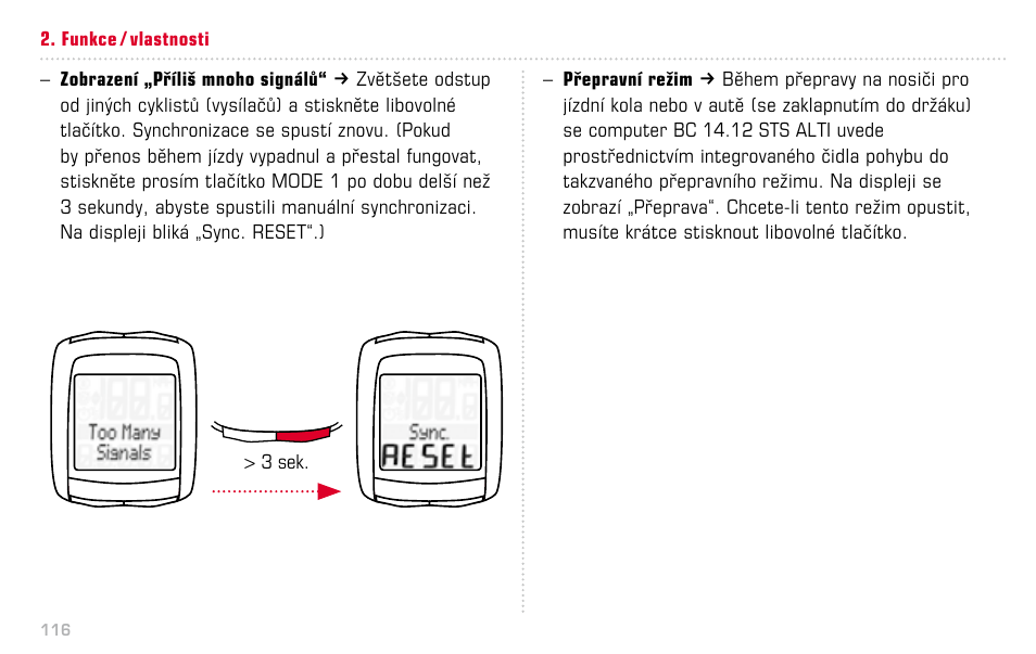 SIGMA BC 14.12 STS ALTI User Manual | Page 116 / 148