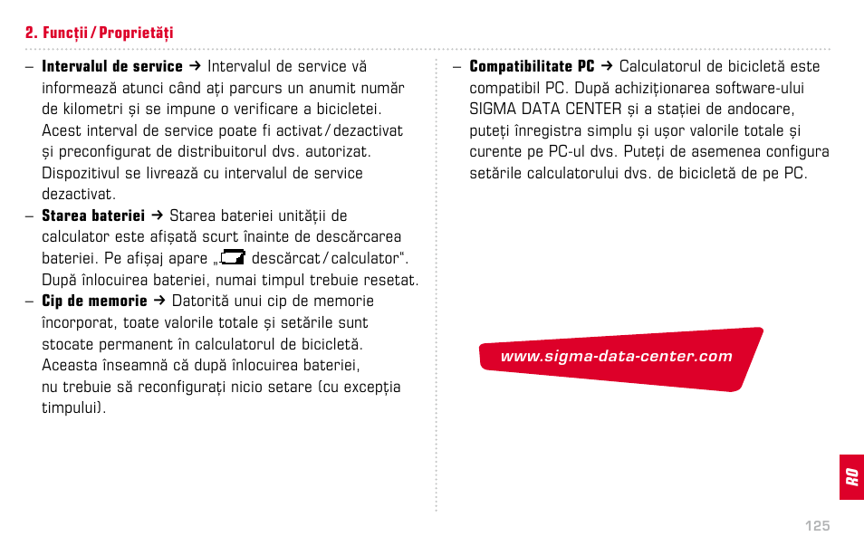 SIGMA BC 14.12 STS ALTI User Manual | Page 125 / 148