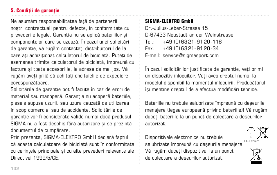 SIGMA BC 14.12 STS ALTI User Manual | Page 132 / 148