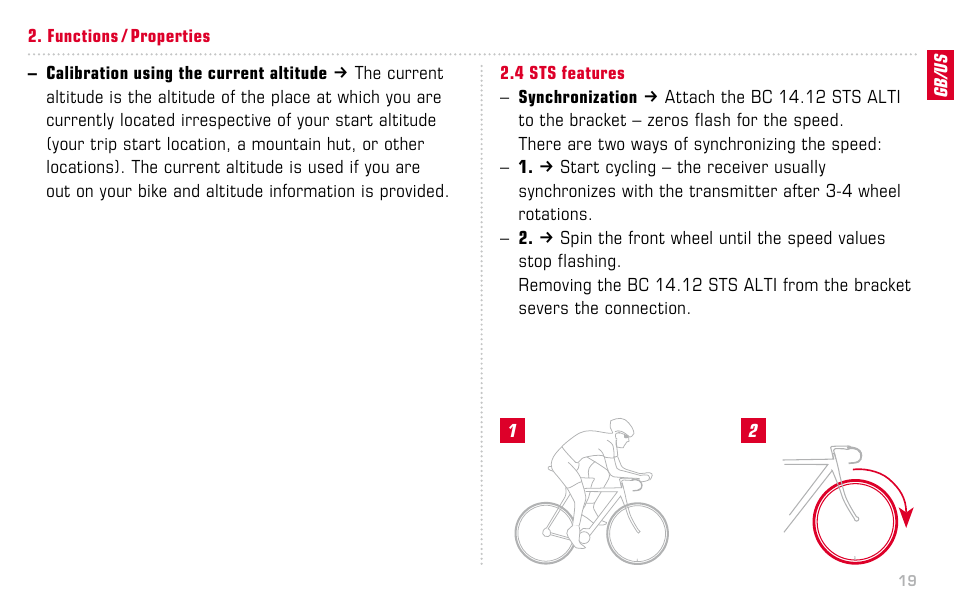 SIGMA BC 14.12 STS ALTI User Manual | Page 19 / 148