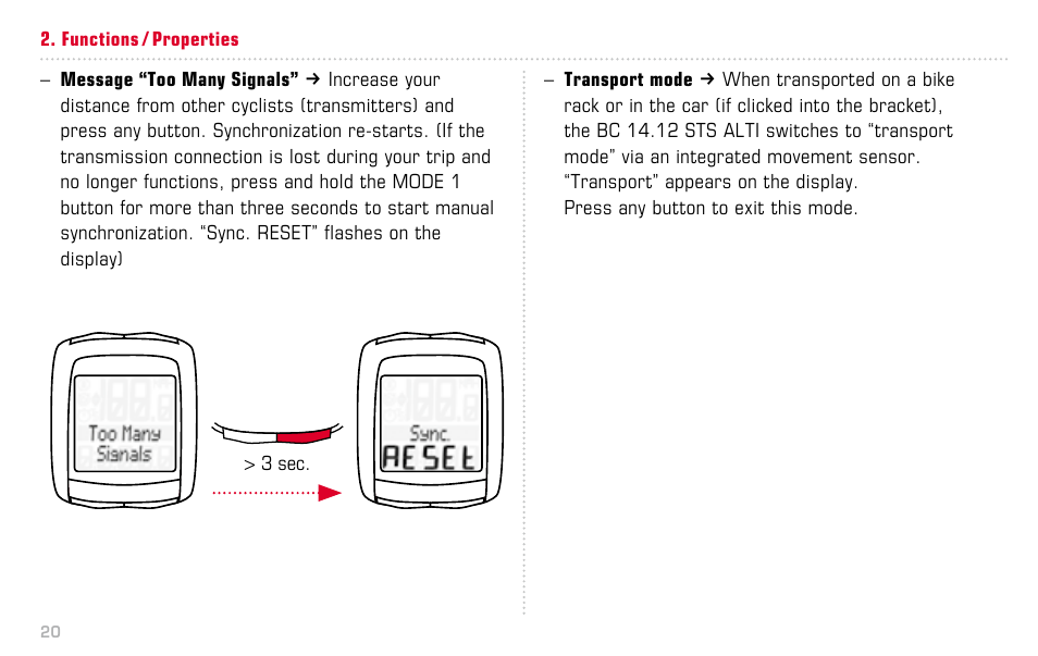 SIGMA BC 14.12 STS ALTI User Manual | Page 20 / 148