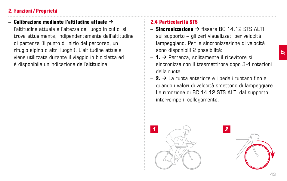 SIGMA BC 14.12 STS ALTI User Manual | Page 43 / 148