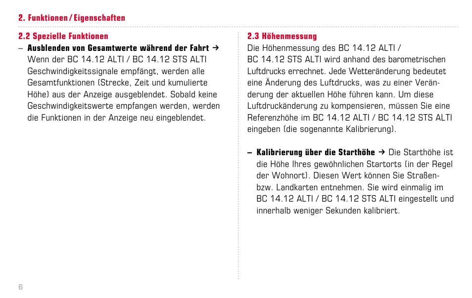 SIGMA BC 14.12 STS ALTI User Manual | Page 6 / 148