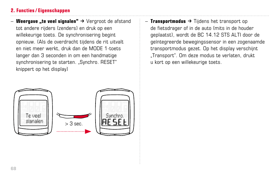 SIGMA BC 14.12 STS ALTI User Manual | Page 68 / 148