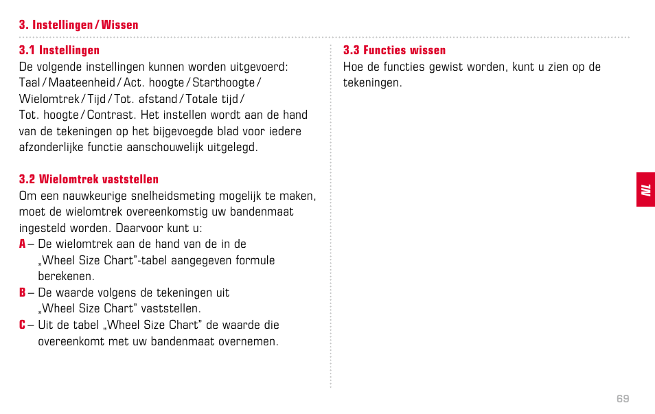 SIGMA BC 14.12 STS ALTI User Manual | Page 69 / 148