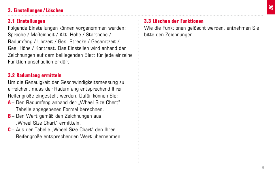 SIGMA BC 14.12 STS ALTI User Manual | Page 9 / 148