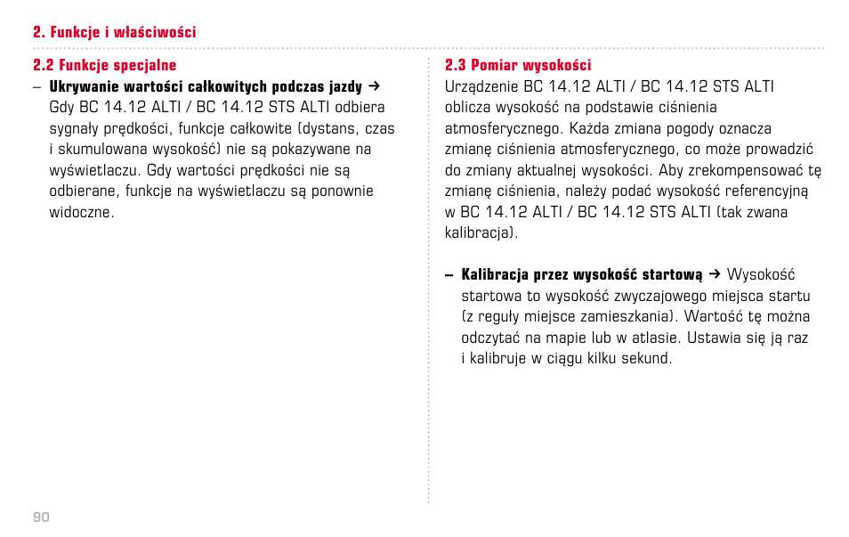 SIGMA BC 14.12 STS ALTI User Manual | Page 90 / 148