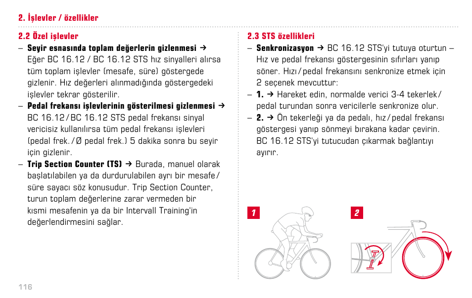 SIGMA BC 16.12 STS User Manual | Page 116 / 124