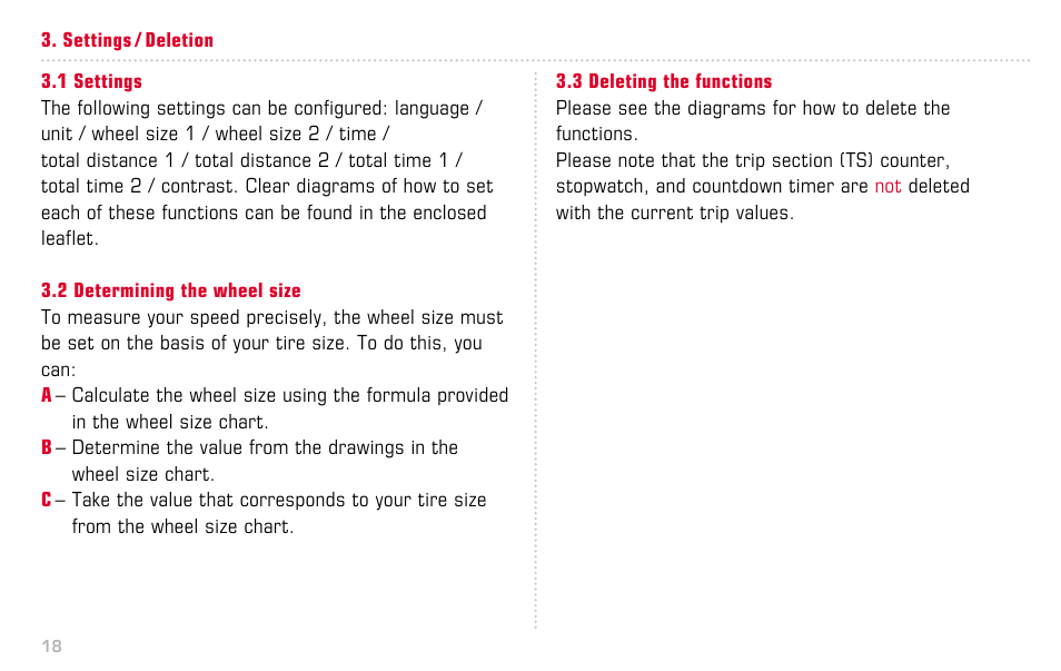 SIGMA BC 16.12 STS User Manual | Page 18 / 124