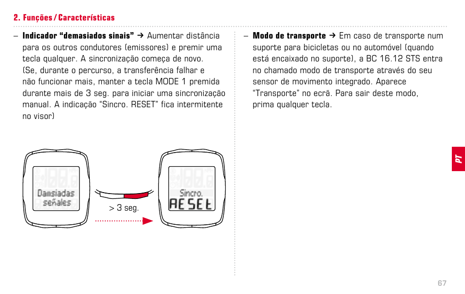 SIGMA BC 16.12 STS User Manual | Page 67 / 124