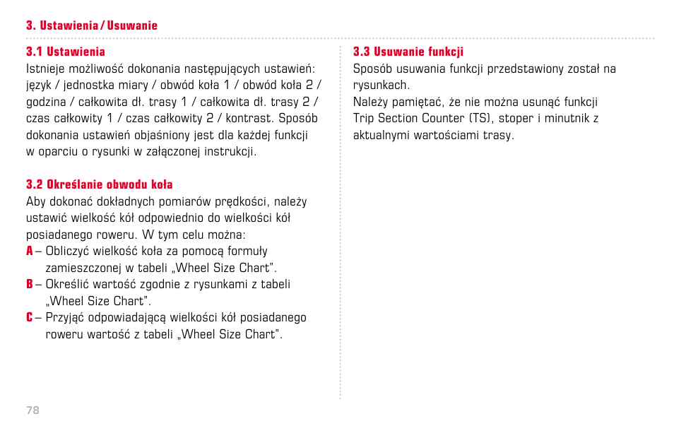 SIGMA BC 16.12 STS User Manual | Page 78 / 124