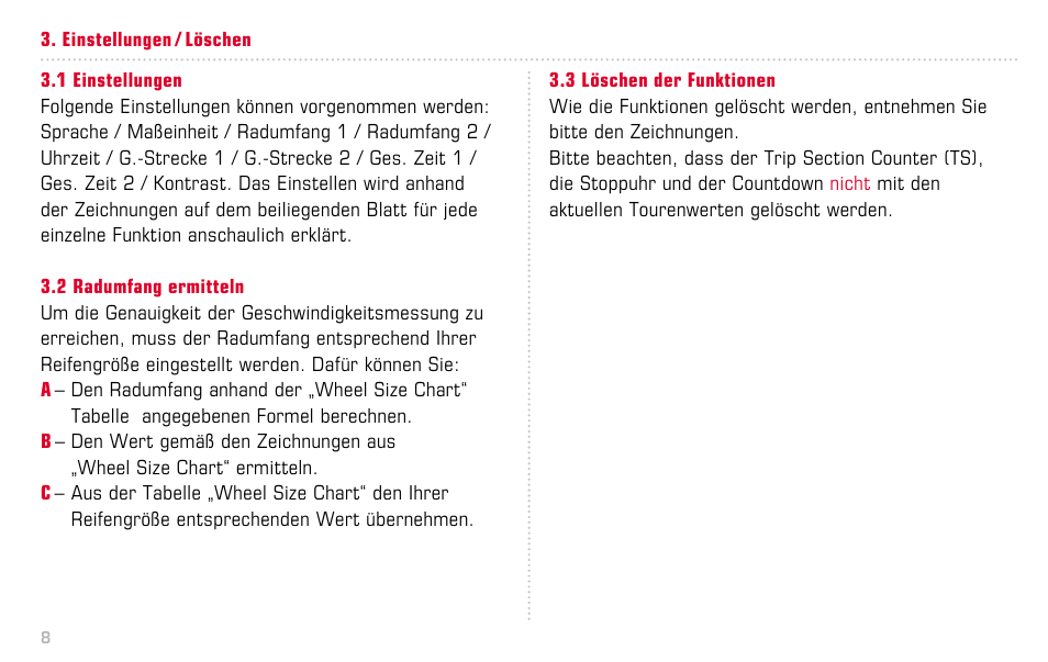 SIGMA BC 16.12 STS User Manual | Page 8 / 124