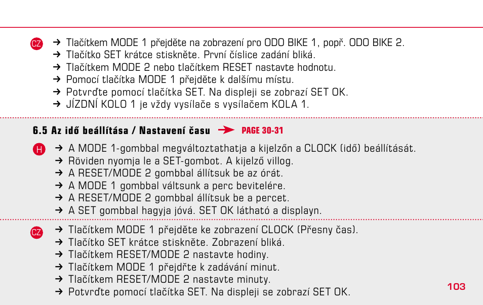 SIGMA BC 1609 STS User Manual | Page 103 / 120