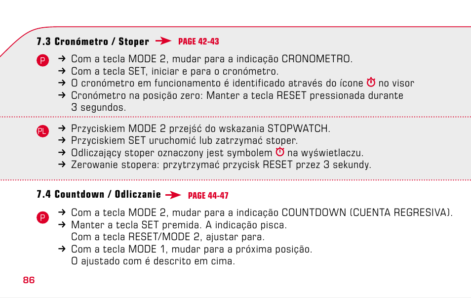 SIGMA BC 1609 STS User Manual | Page 86 / 120