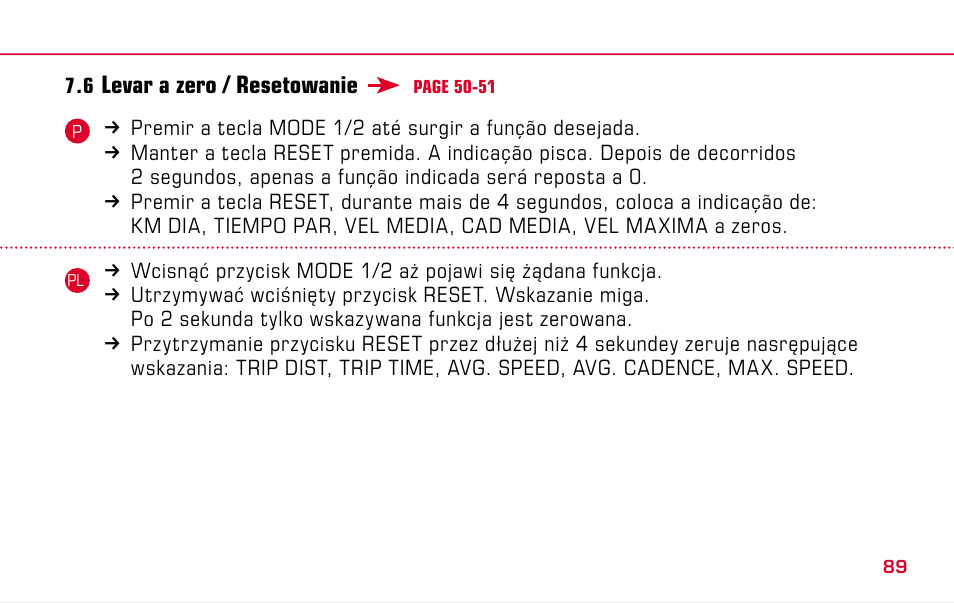 SIGMA BC 1609 STS User Manual | Page 89 / 120