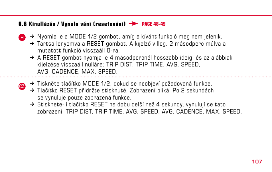 SIGMA BC 1609 User Manual | Page 107 / 116