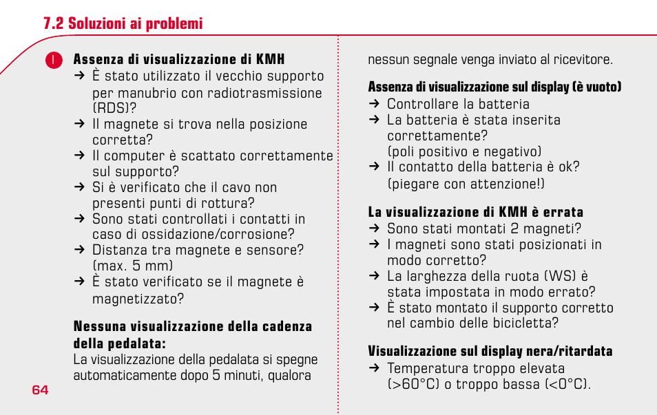 SIGMA BC 1609 User Manual | Page 64 / 116