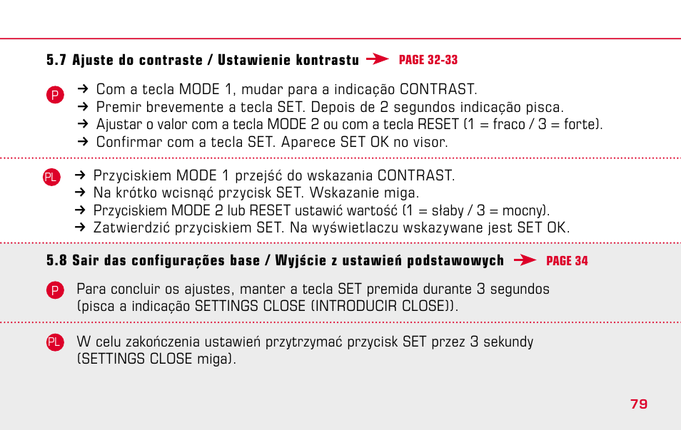 SIGMA BC 1609 User Manual | Page 79 / 116
