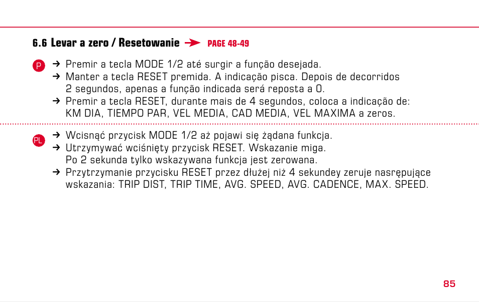 SIGMA BC 1609 User Manual | Page 85 / 116