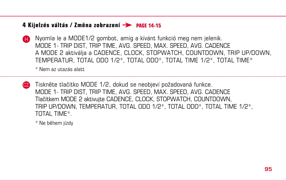 SIGMA BC 1609 User Manual | Page 95 / 116