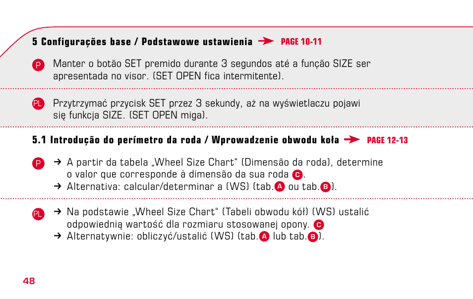 SIGMA BC 509 User Manual | Page 48 / 72