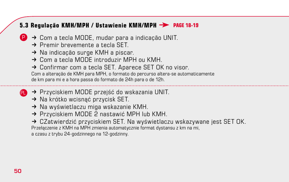 SIGMA BC 509 User Manual | Page 50 / 72