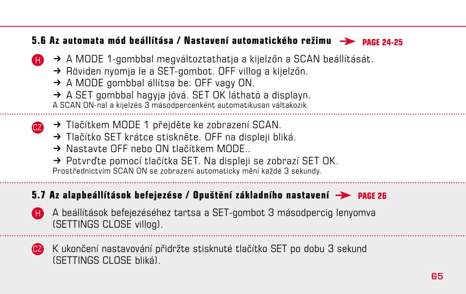 SIGMA BC 509 User Manual | Page 65 / 72