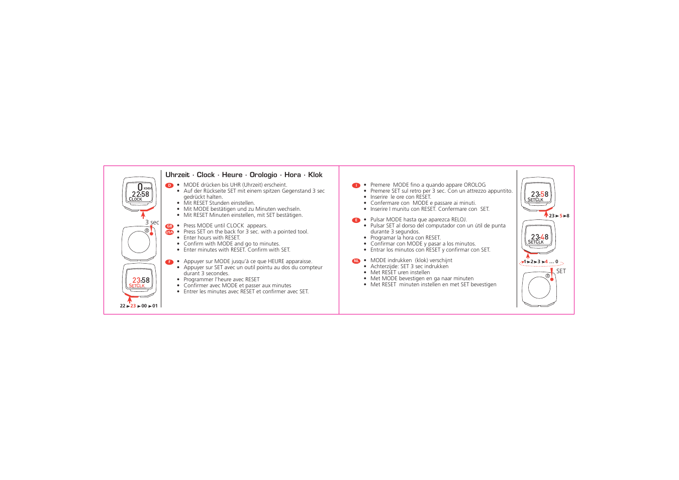 SIGMA BC 800 User Manual | Page 13 / 20