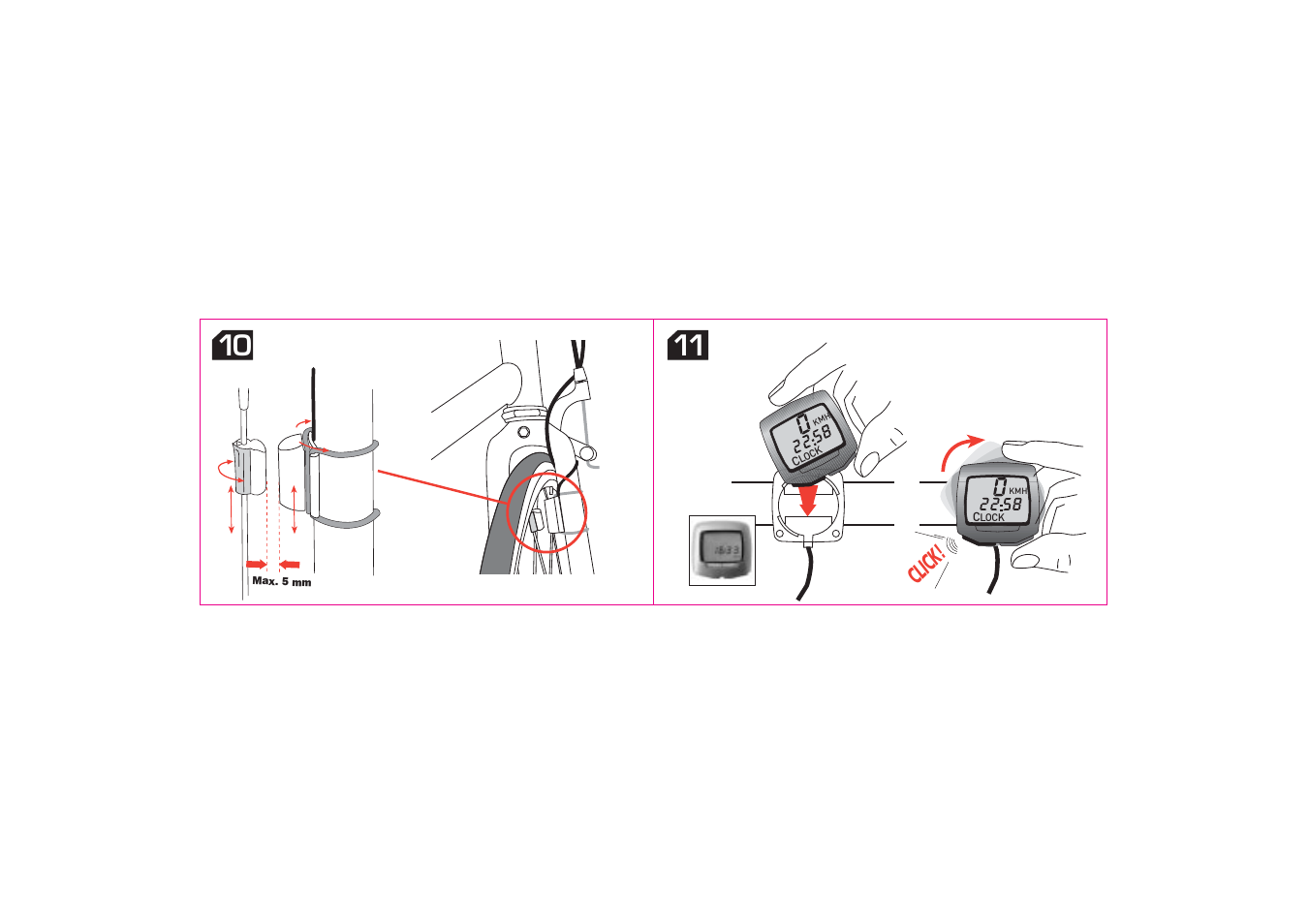 Click | SIGMA BC 800 User Manual | Page 6 / 20