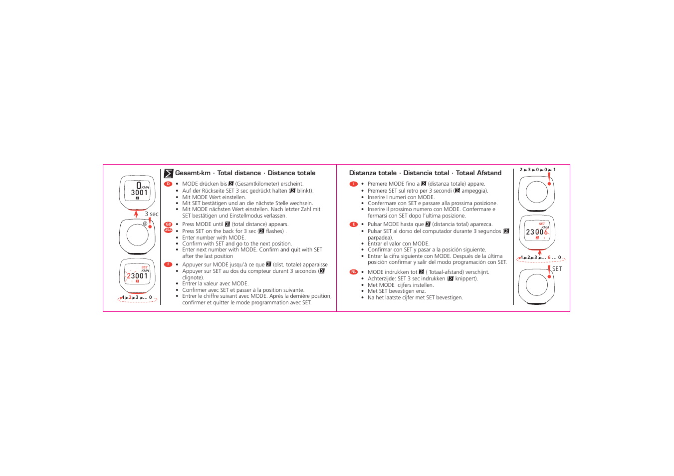 SIGMA BC 500 User Manual | Page 14 / 20