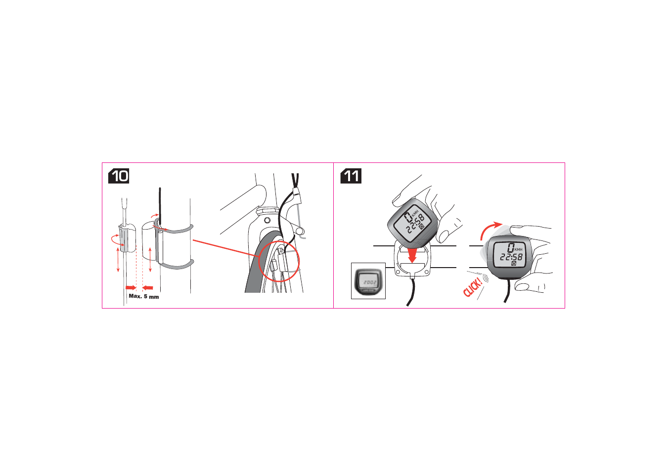Click | SIGMA BC 500 User Manual | Page 6 / 20