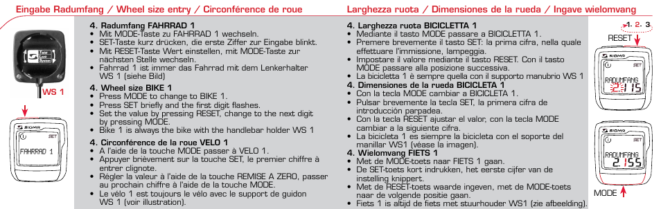 SIGMA BC 1106 User Manual | Page 13 / 30