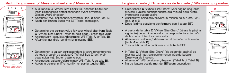 SIGMA BC 1106 User Manual | Page 14 / 30