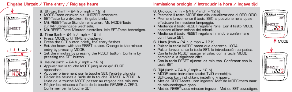 SIGMA BC 1106 User Manual | Page 17 / 30