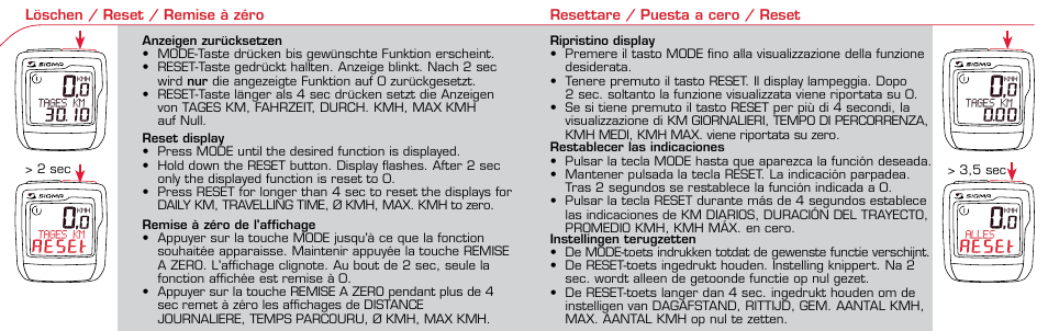 SIGMA BC 1106 User Manual | Page 20 / 30