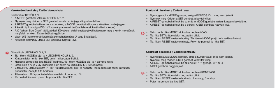 SIGMA BC 1106 User Manual | Page 29 / 30