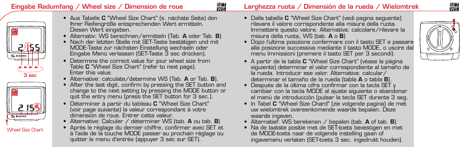 SIGMA BC 506 User Manual | Page 10 / 24