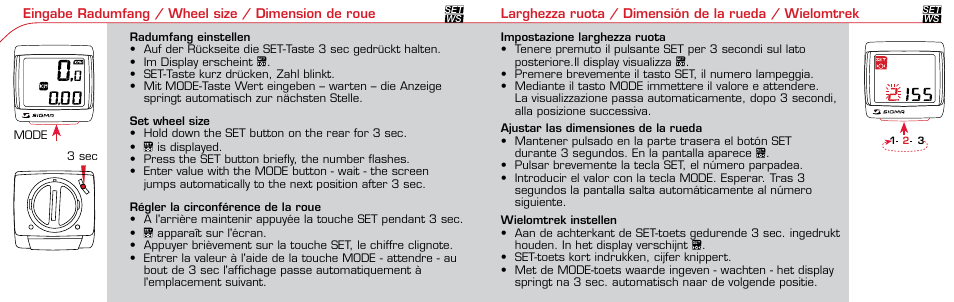 SIGMA BC 506 User Manual | Page 9 / 24