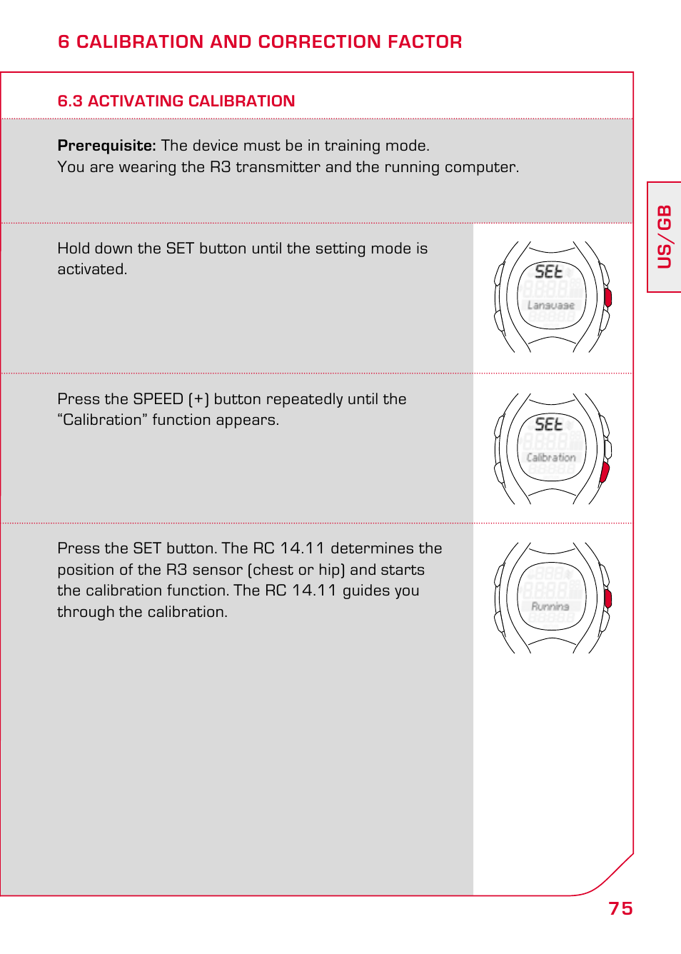 3 activating calibration | SIGMA RC 14.11 User Manual | Page 27 / 50