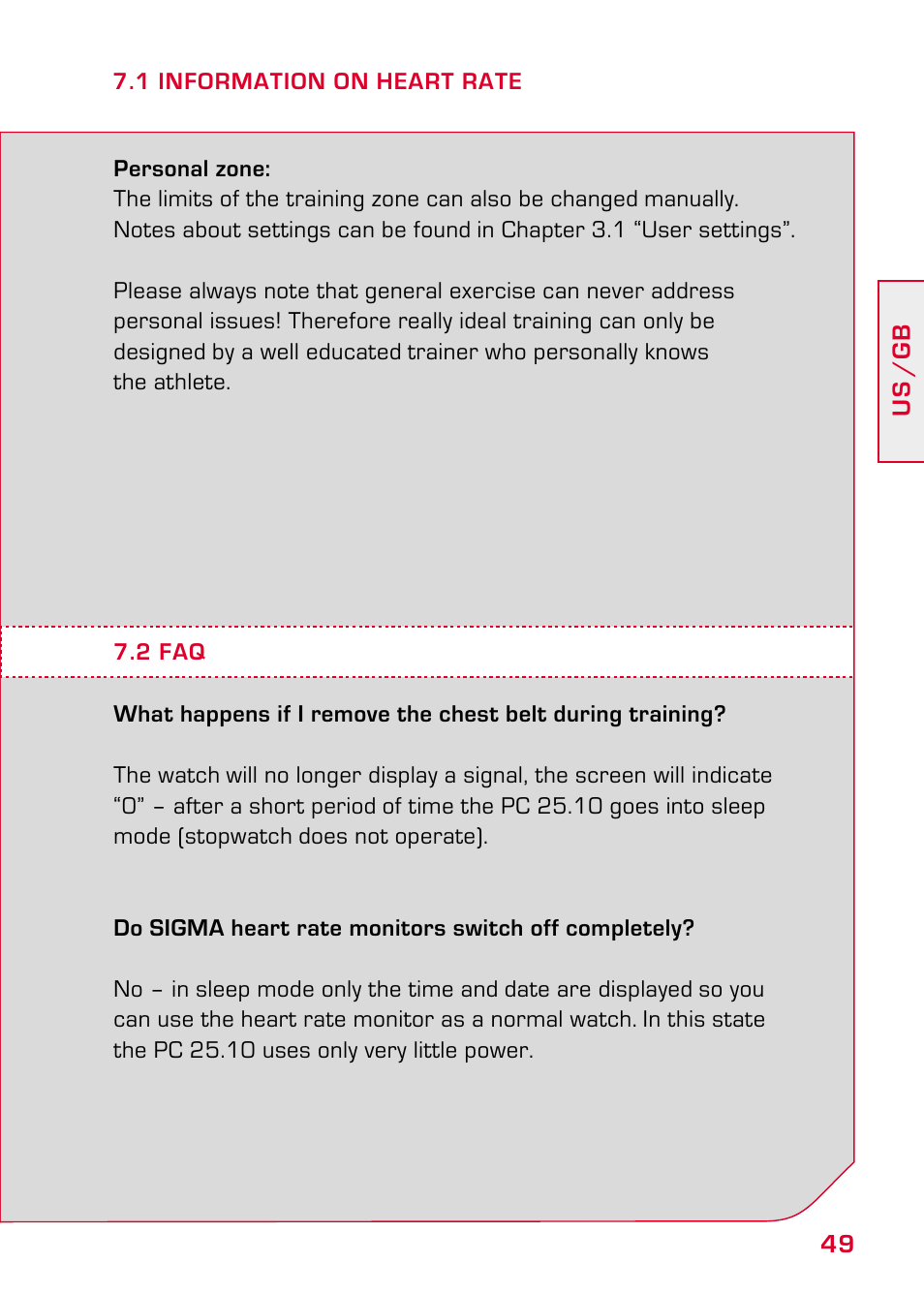 2 faq | SIGMA PC 25.10 User Manual | Page 23 / 29